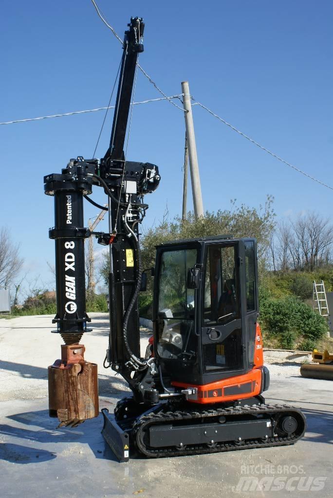  Geax XD8 Strojevi za zabijanje stupova