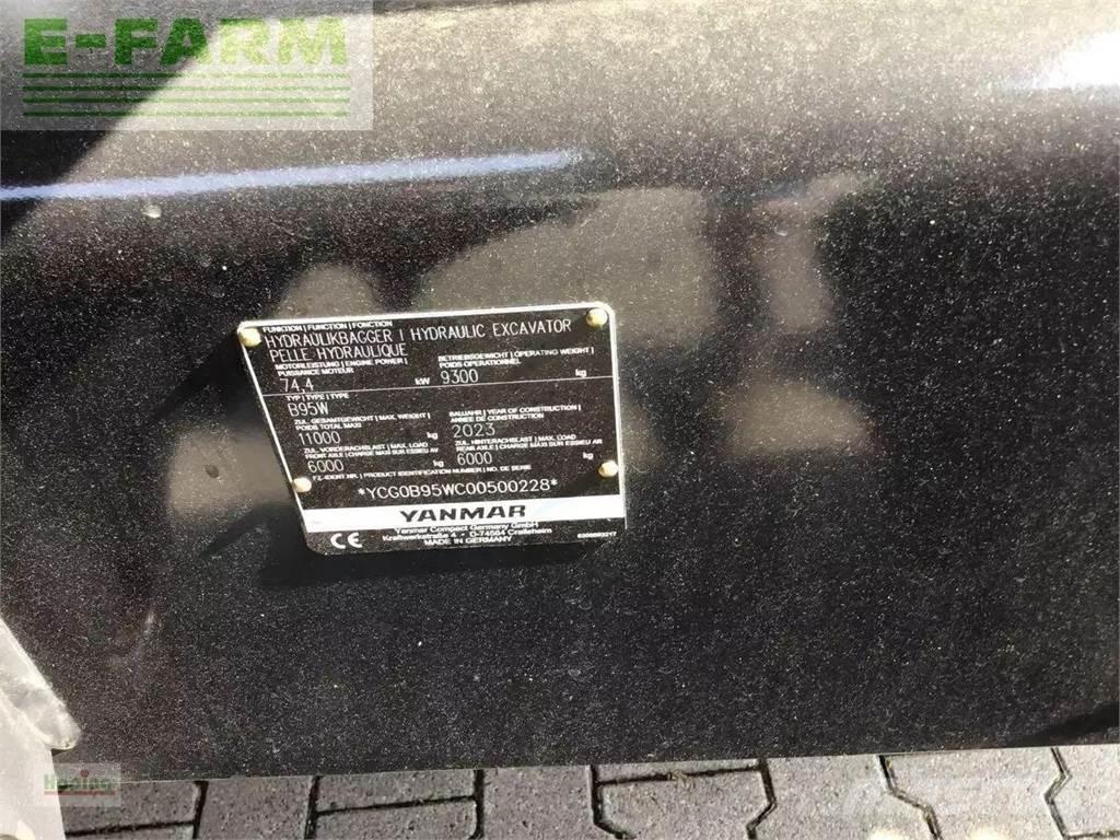 Yanmar b95w/5 Bageri na kotačima