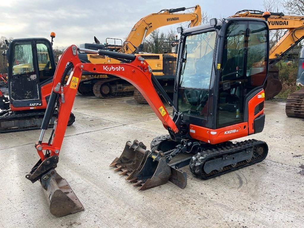 Kubota KX 018-4 Mini bageri <7t