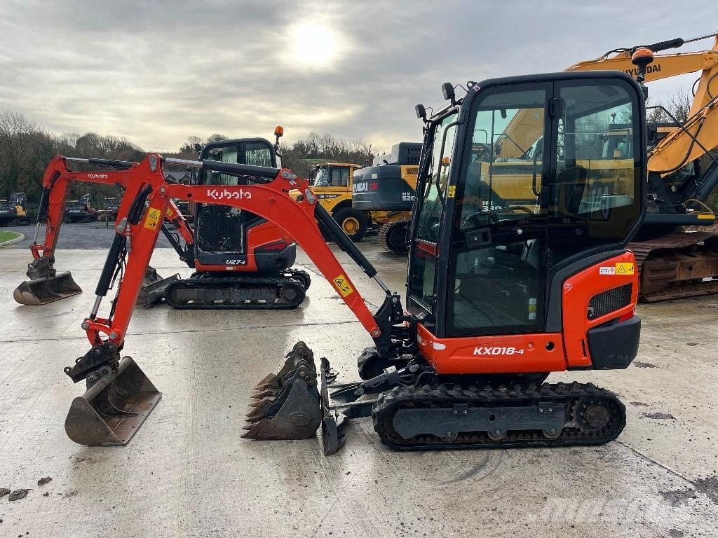Kubota KX 018-4 Mini bageri <7t