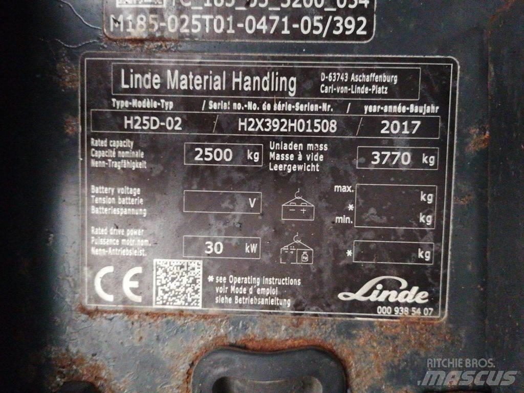 Linde H25D-02 Dizelski viličari
