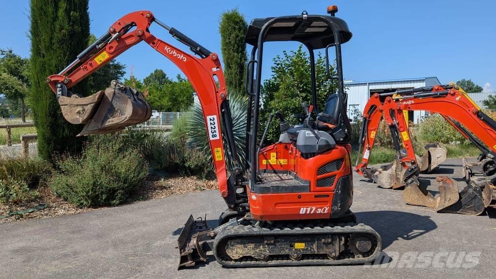 Kubota U 17-3 Mini bageri <7t