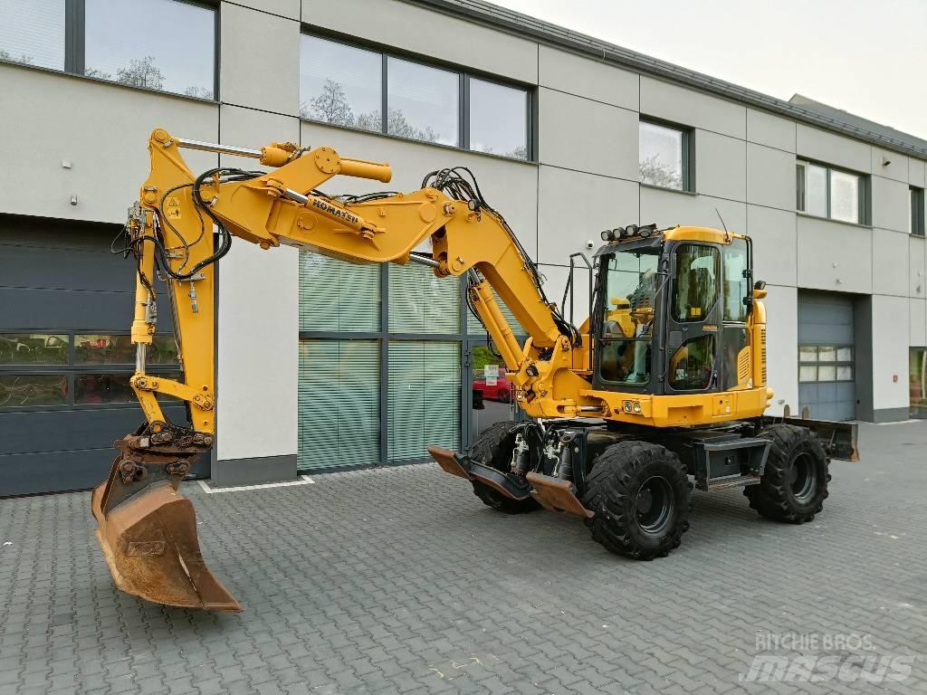 Komatsu PW118 MR-11 Bageri na kotačima
