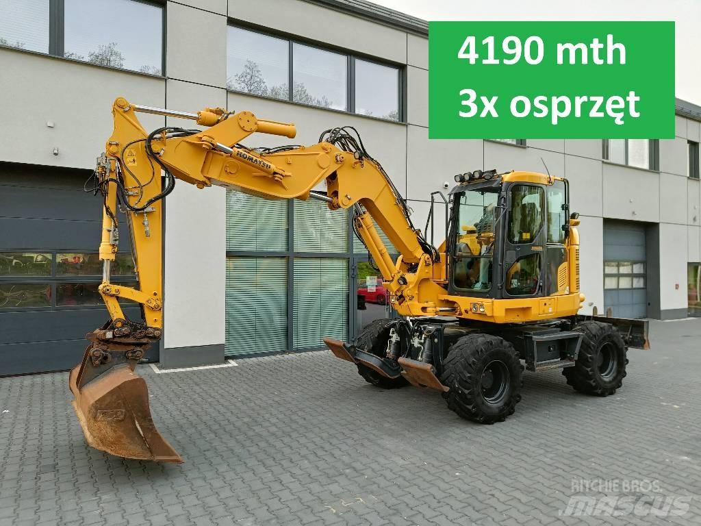 Komatsu PW118 MR-11 Bageri na kotačima