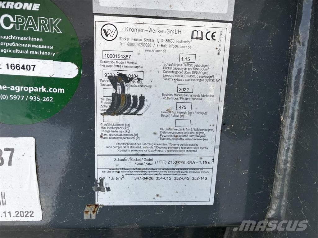 Kramer 2150 mm Priključci za prednji utovarivač