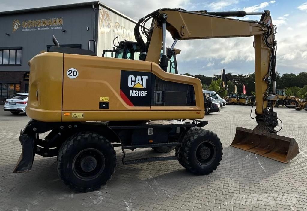 CAT M 318 F Bageri na kotačima