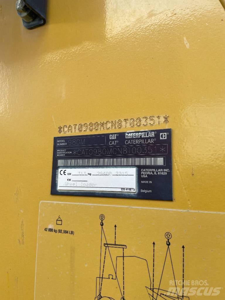 CAT 980M Utovarivači na kotačima