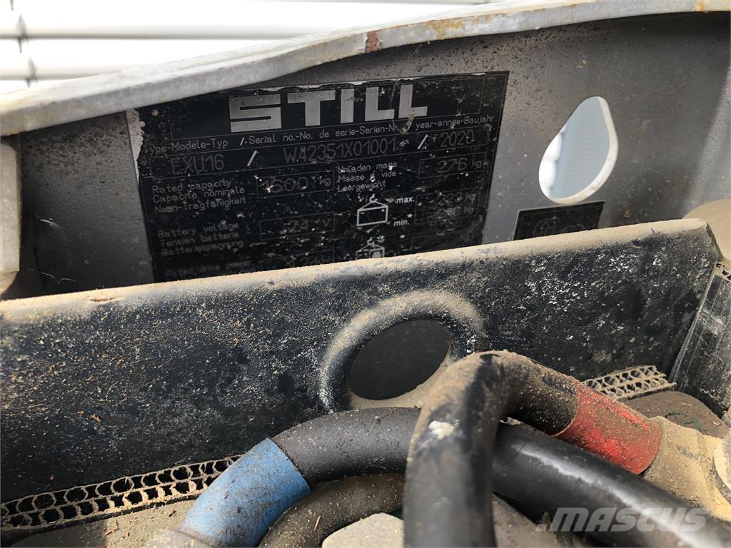 Still EXU16 Ručni električni viličar