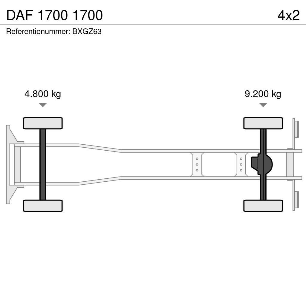 DAF 1700 1700 Rabljene dizalice za težak teren