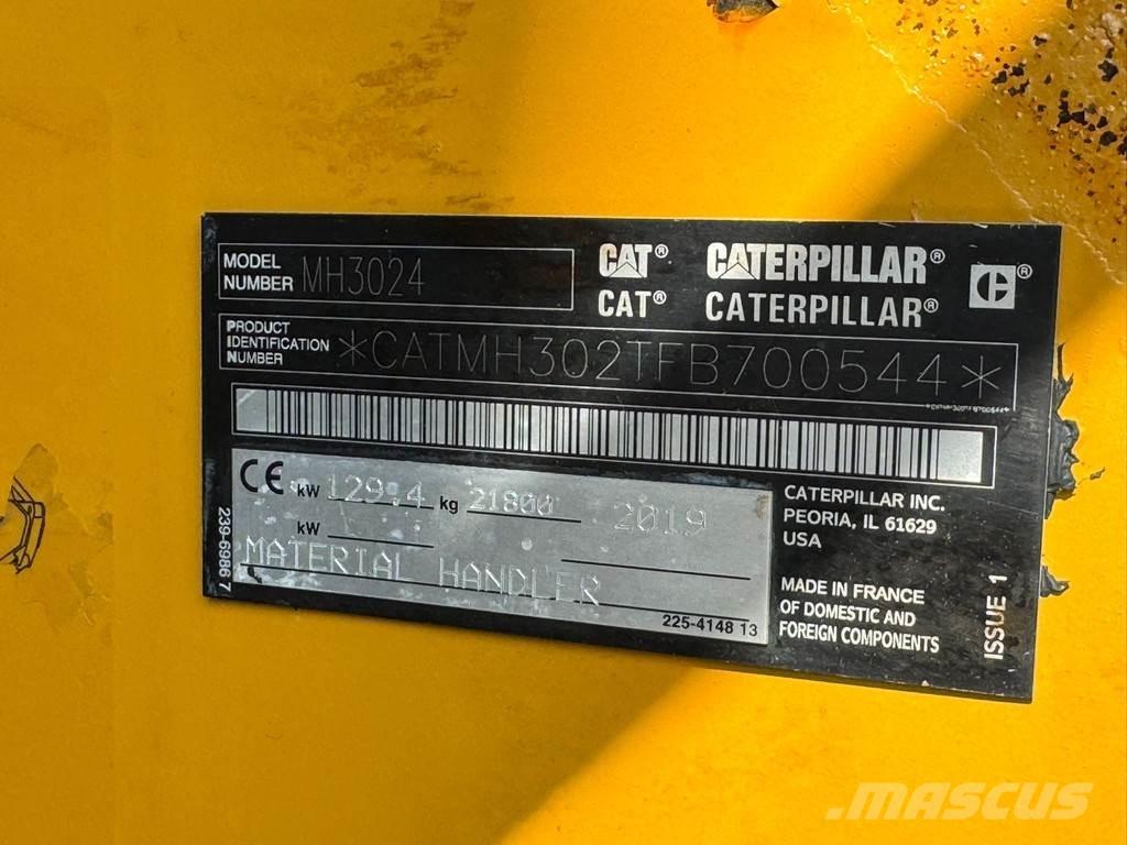CAT MH3024 Bageri za manipuliranje materijalom / otpadom