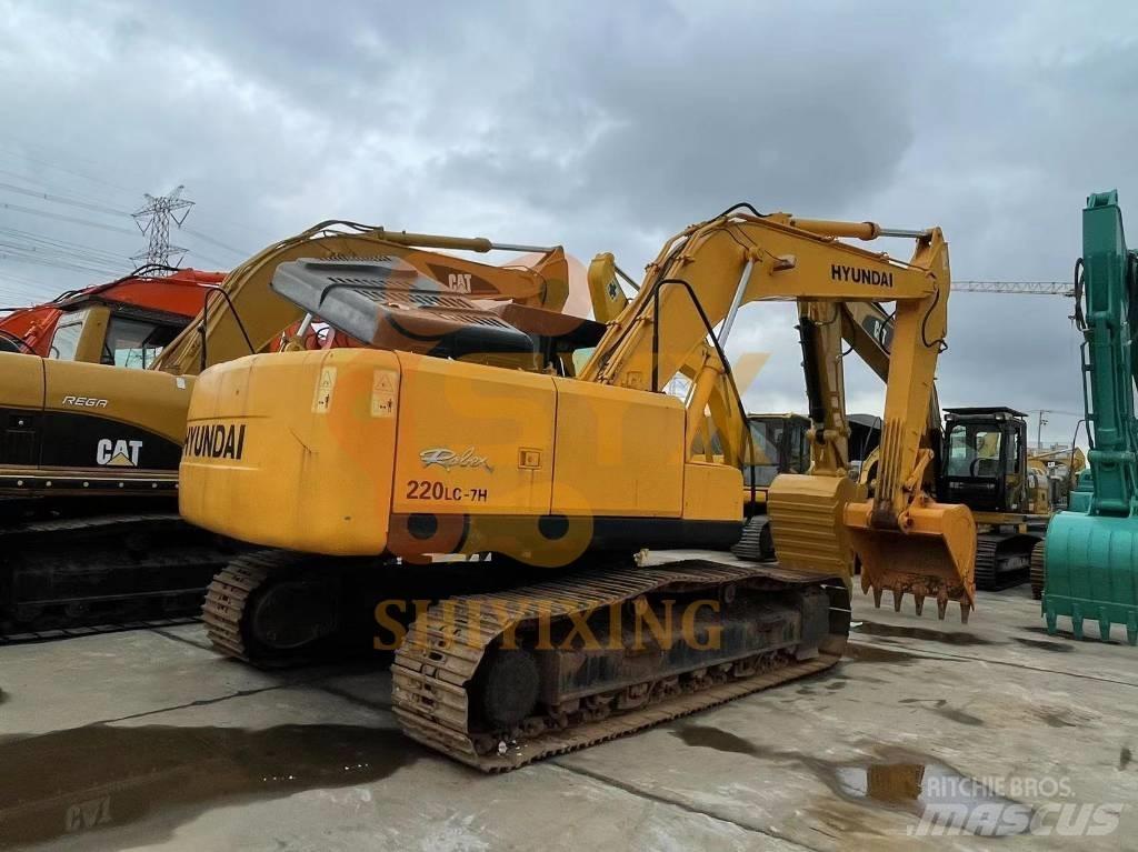 Hyundai Robex 220-7 Bageri gusjeničari