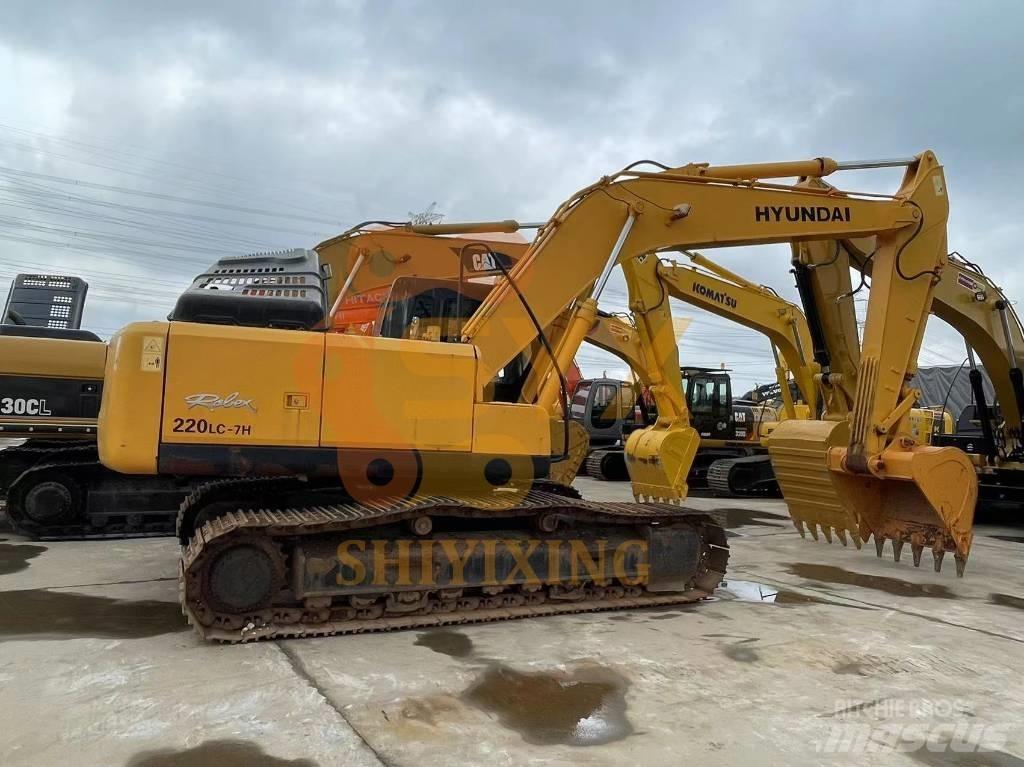 Hyundai Robex 220-7 Bageri gusjeničari