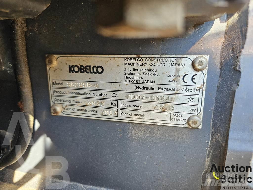 Kobelco SK28SR-6 Mini bageri <7t