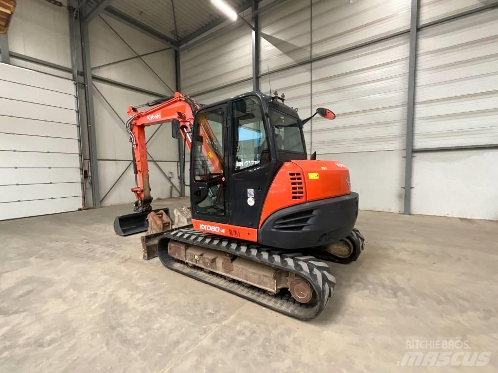 Kubota KX 080-4 Midi bageri 7t – 12t