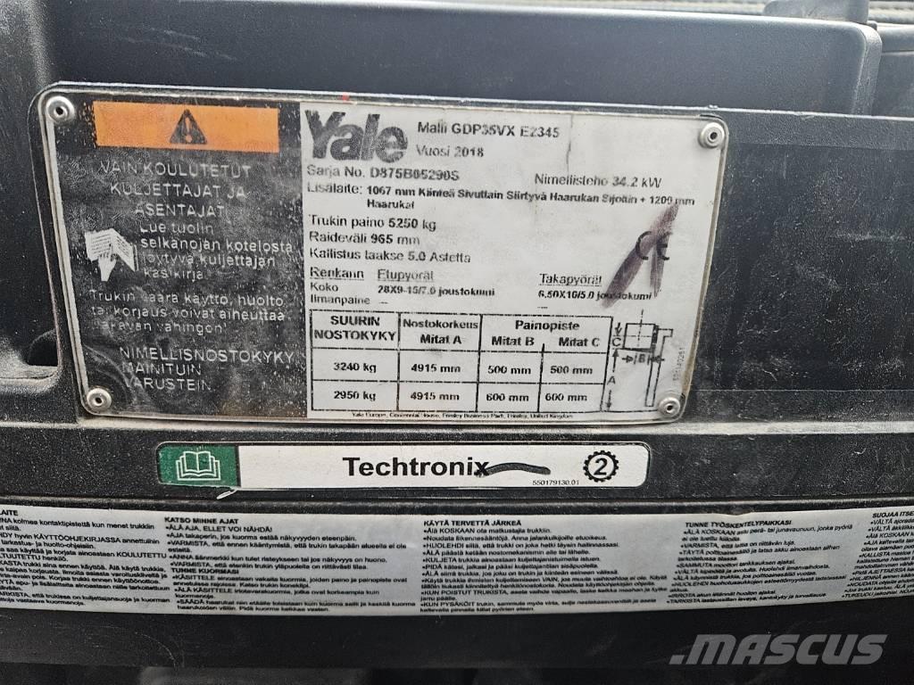 Yale GDP 35 VX Dizelski viličari