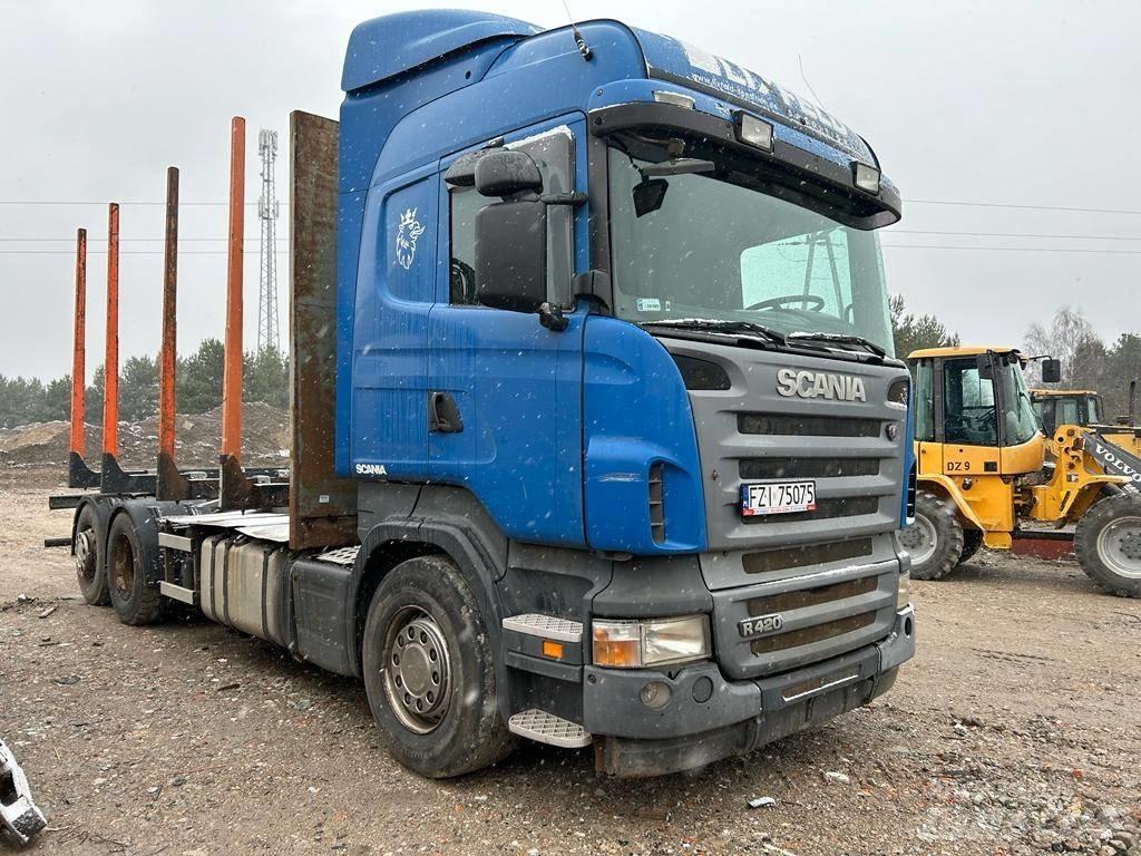 Scania R 420 Kamioni za drva