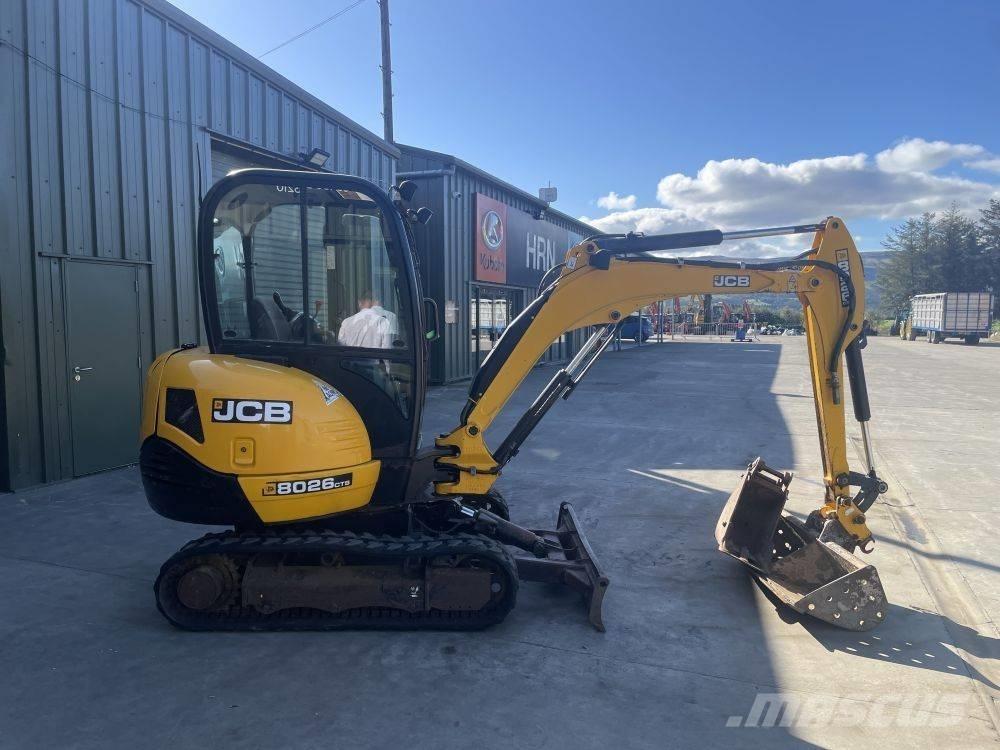 JCB 8026 Mini bageri <7t