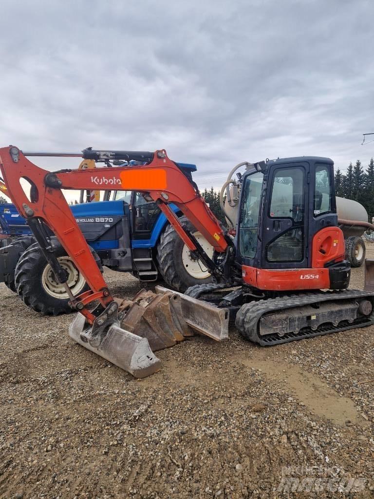 Kubota U 55-4 Mini bageri <7t