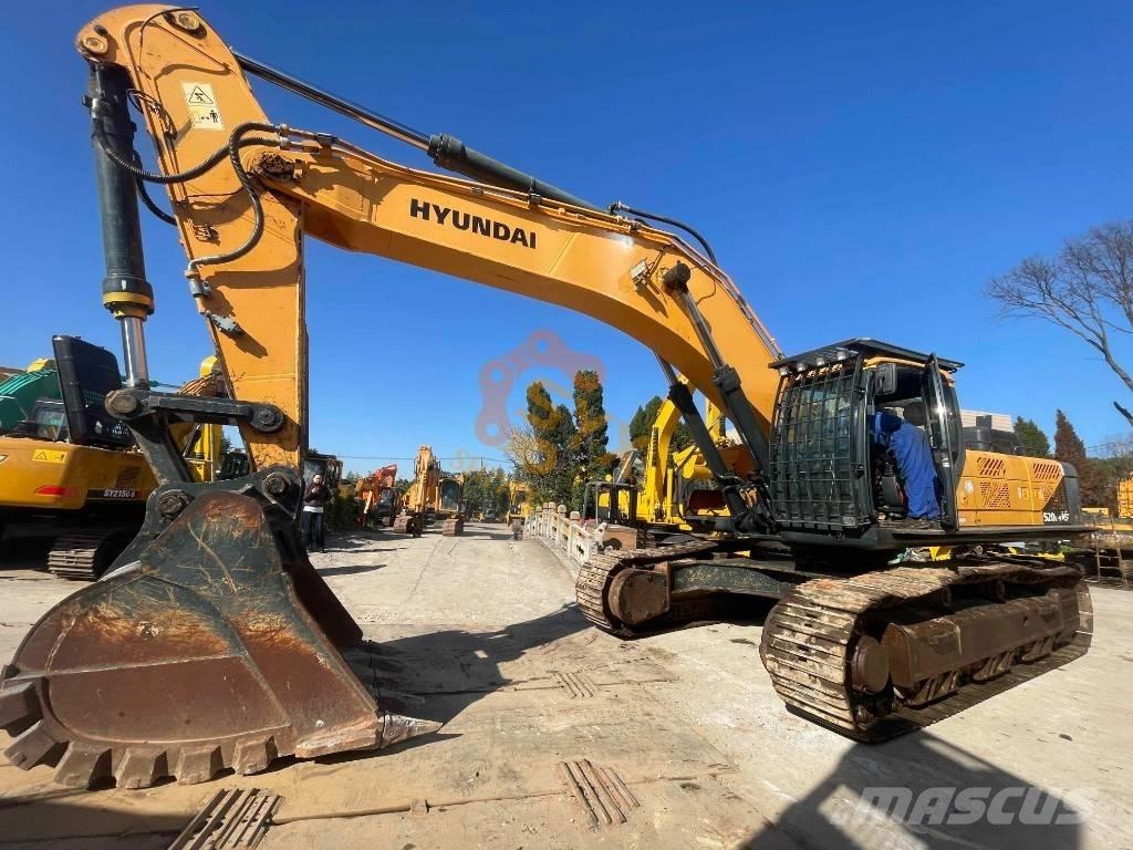 Hyundai Robex 520 VS Bageri gusjeničari