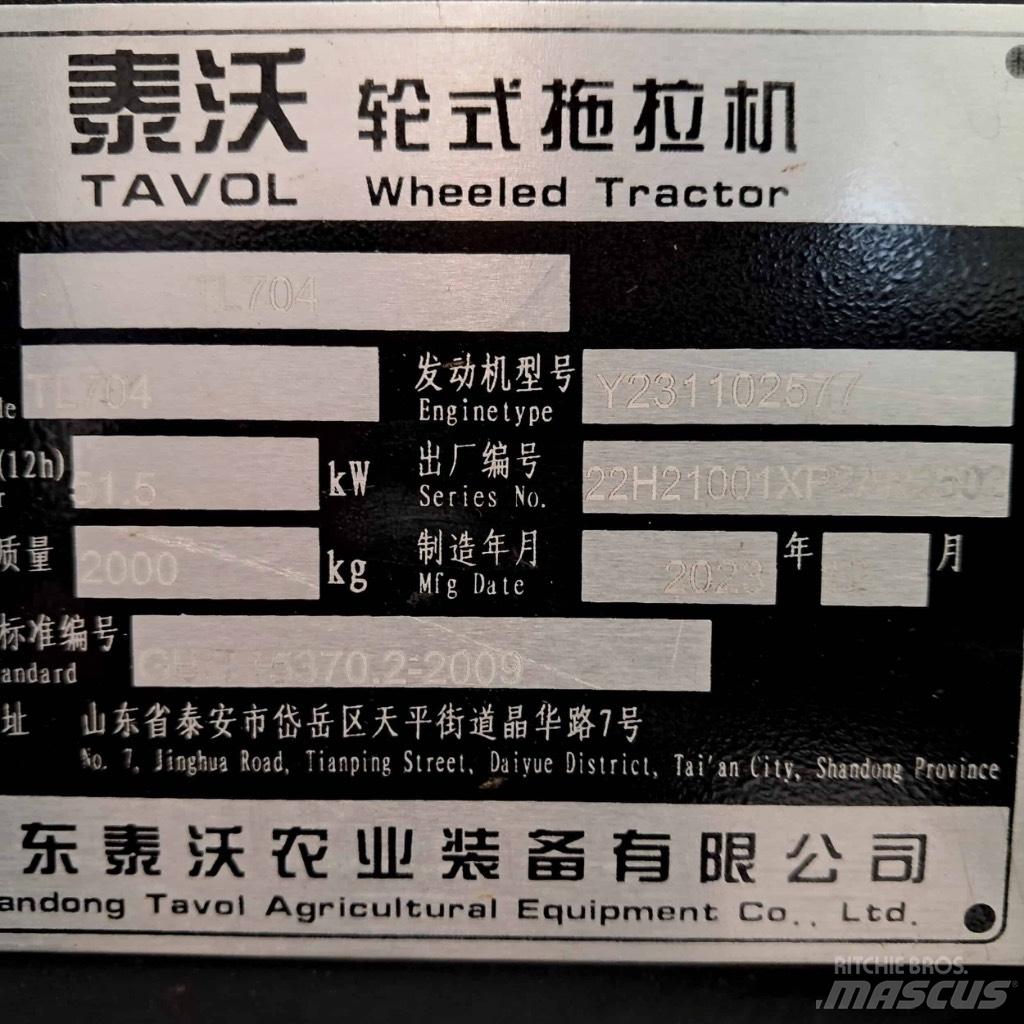  Tavol TL704 Traktori