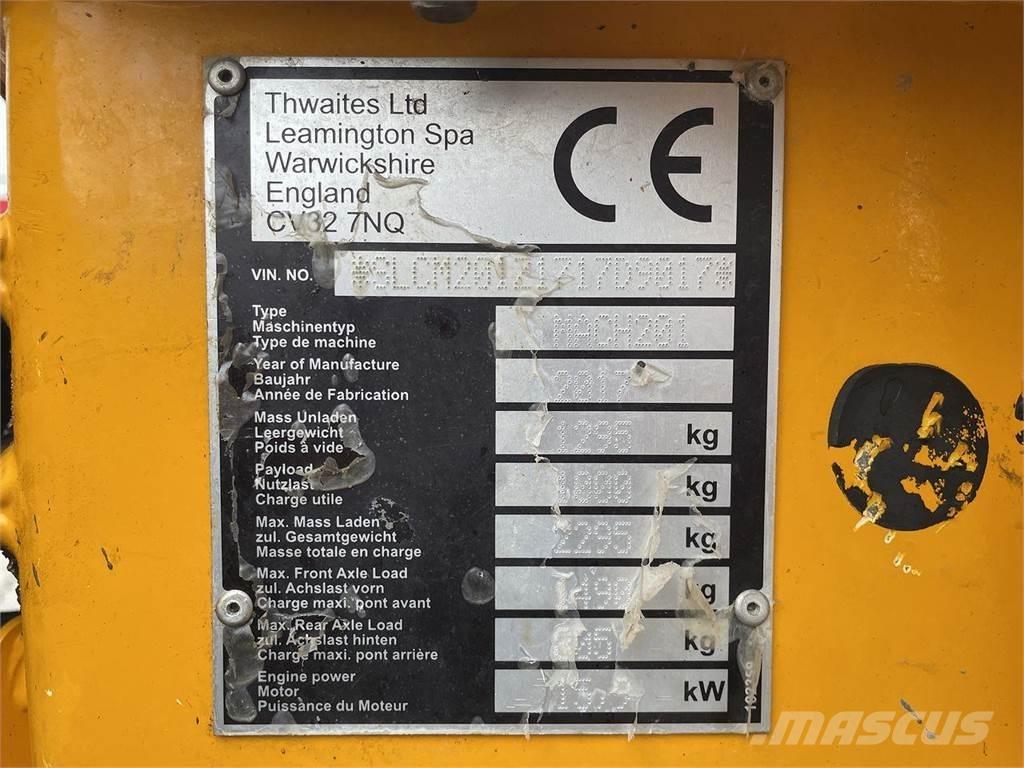 Thwaites 1 ton Demperi za gradilišta