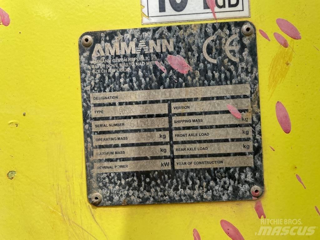 Ammann ARX 26 Valjci sa dvojnim bubnjem