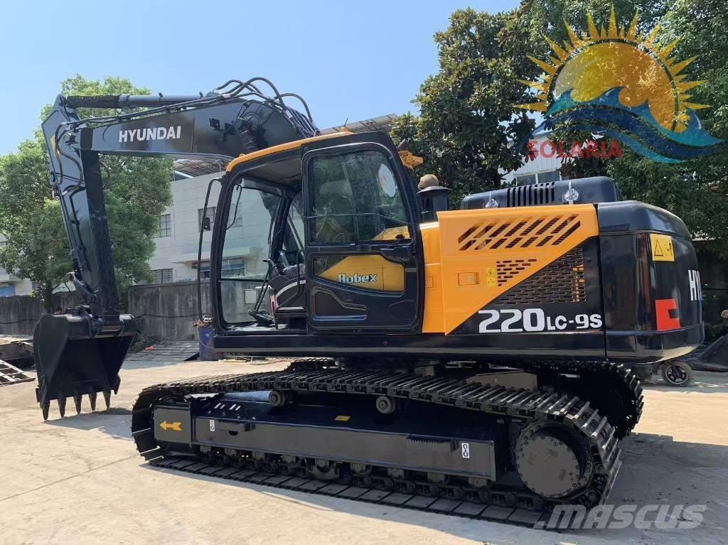 Hyundai R220LC-9S Bageri gusjeničari