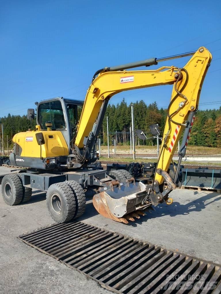 Doosan DX 57 W-5 Bageri na kotačima