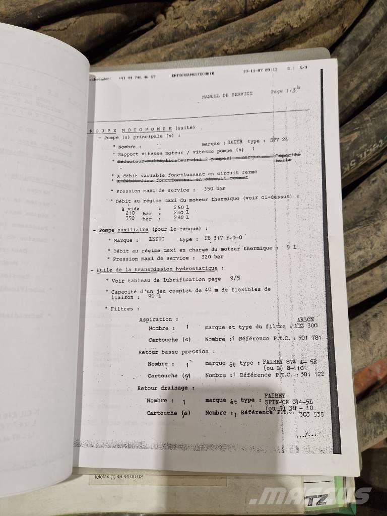 PTC 2313 Hidraulični čekići za nabijanje stupova