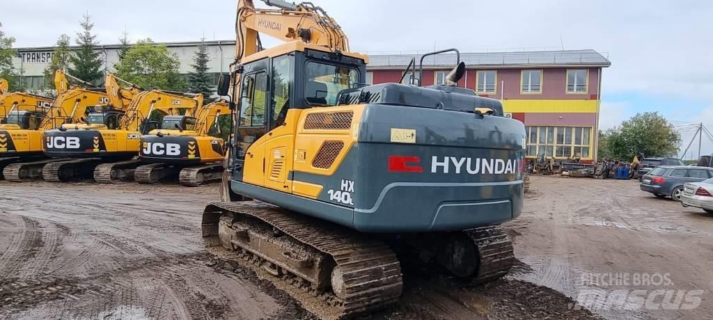 Hyundai HX 140 L Bageri gusjeničari