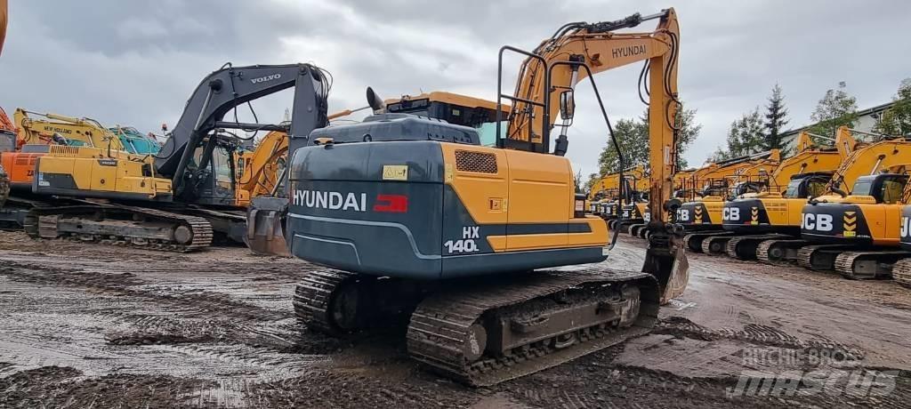 Hyundai HX 140 L Bageri gusjeničari