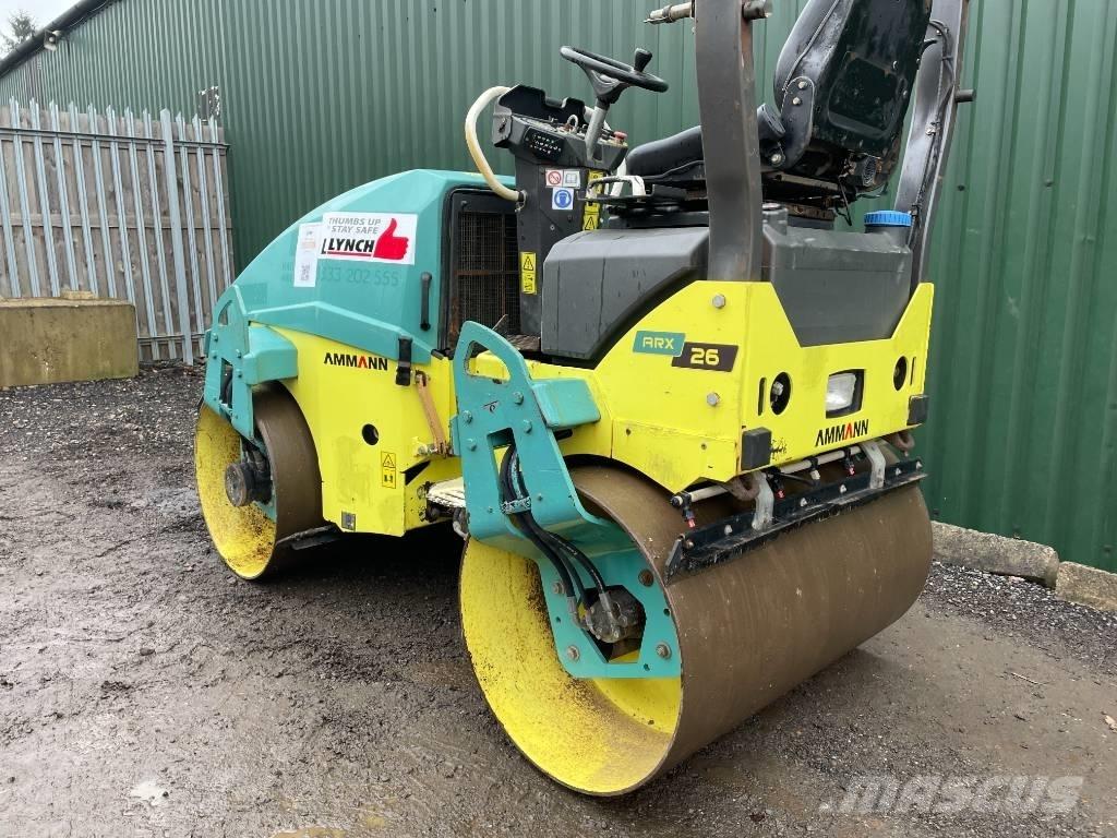 Ammann ARX 26 Valjci sa dvojnim bubnjem