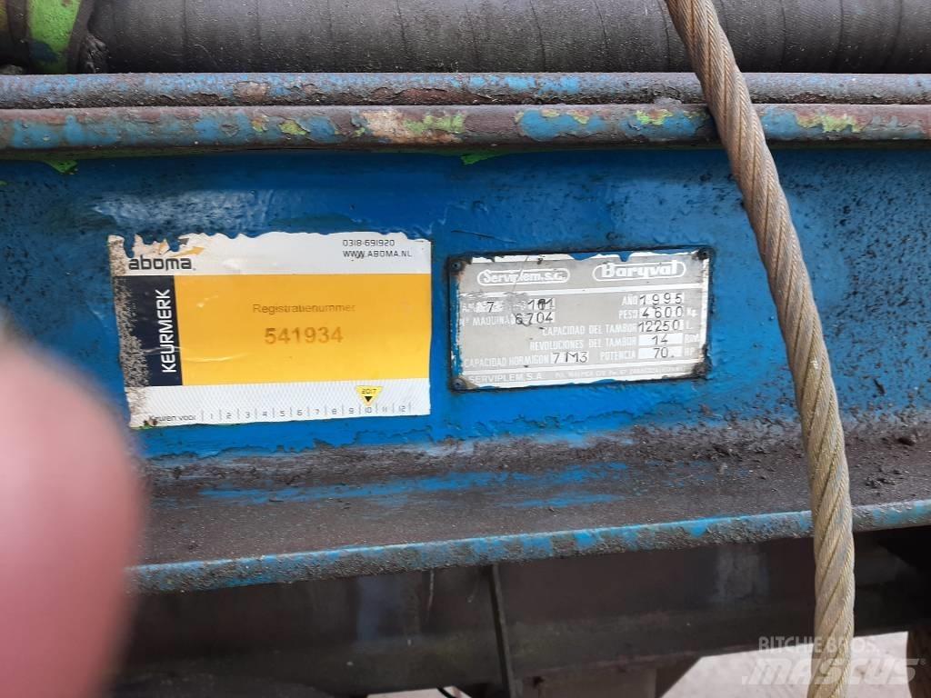 Baryval beton mixer Betonski/ žbukarski mikseri