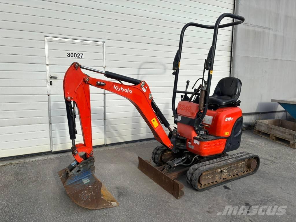 Kubota U 10-3 Mini bageri <7t
