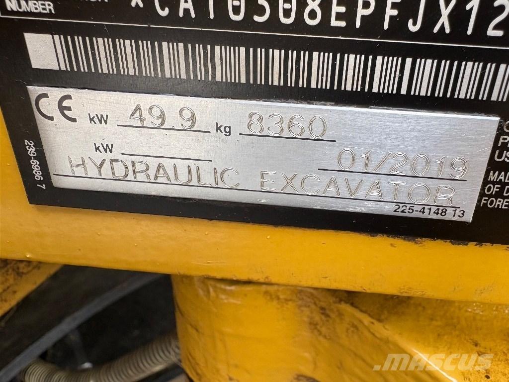 CAT 308 E 2 CR Midi bageri 7t – 12t