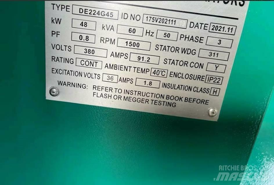  Pheatonn 60KVA Dizel agregati