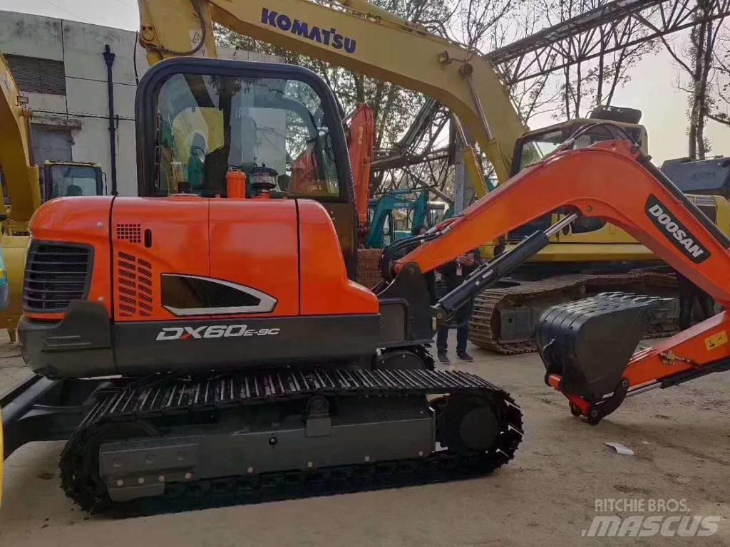 Doosan DX 60-9C Bageri gusjeničari