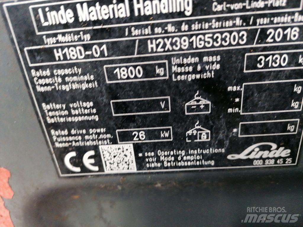 Linde H18D-02 Dizelski viličari
