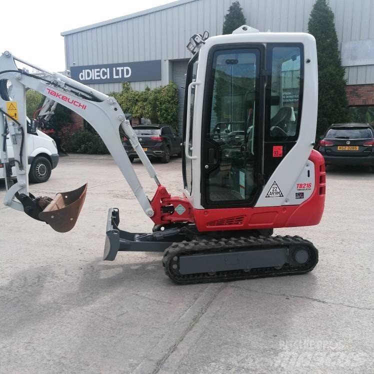 Takeuchi TB216 Mini bageri <7t