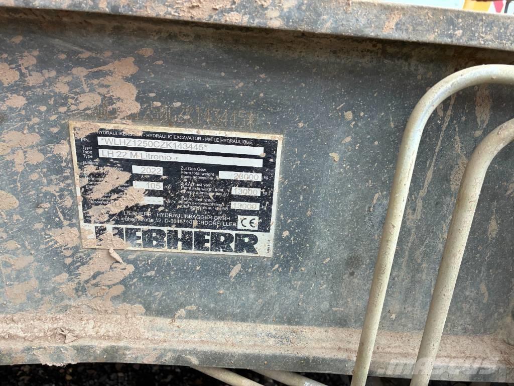 Liebherr LH 22 M Bageri za manipuliranje materijalom / otpadom