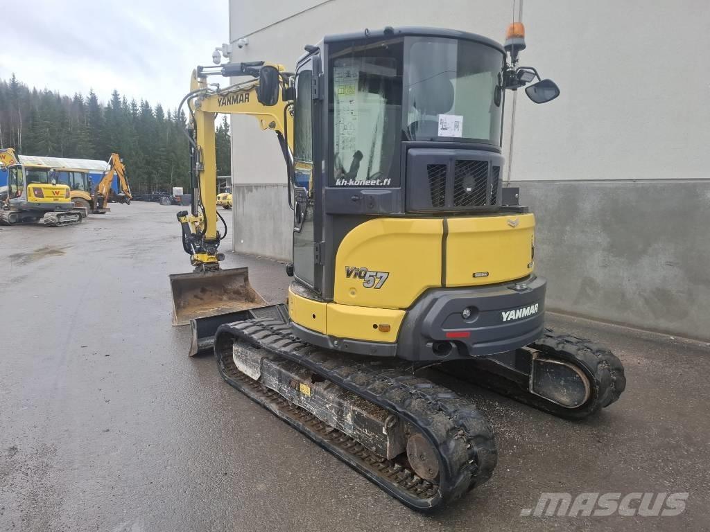 Yanmar Vio 57-6A Mini bageri <7t