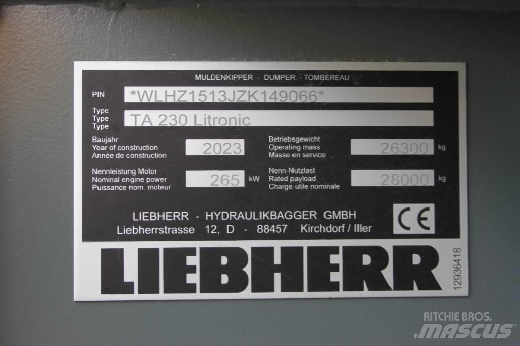 Liebherr TA 230 Zglobni demperi