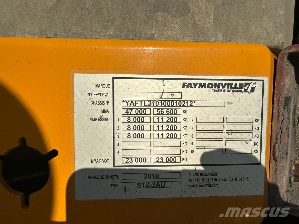 Faymonville STZ-3AU Nisko-utovarne poluprikolice