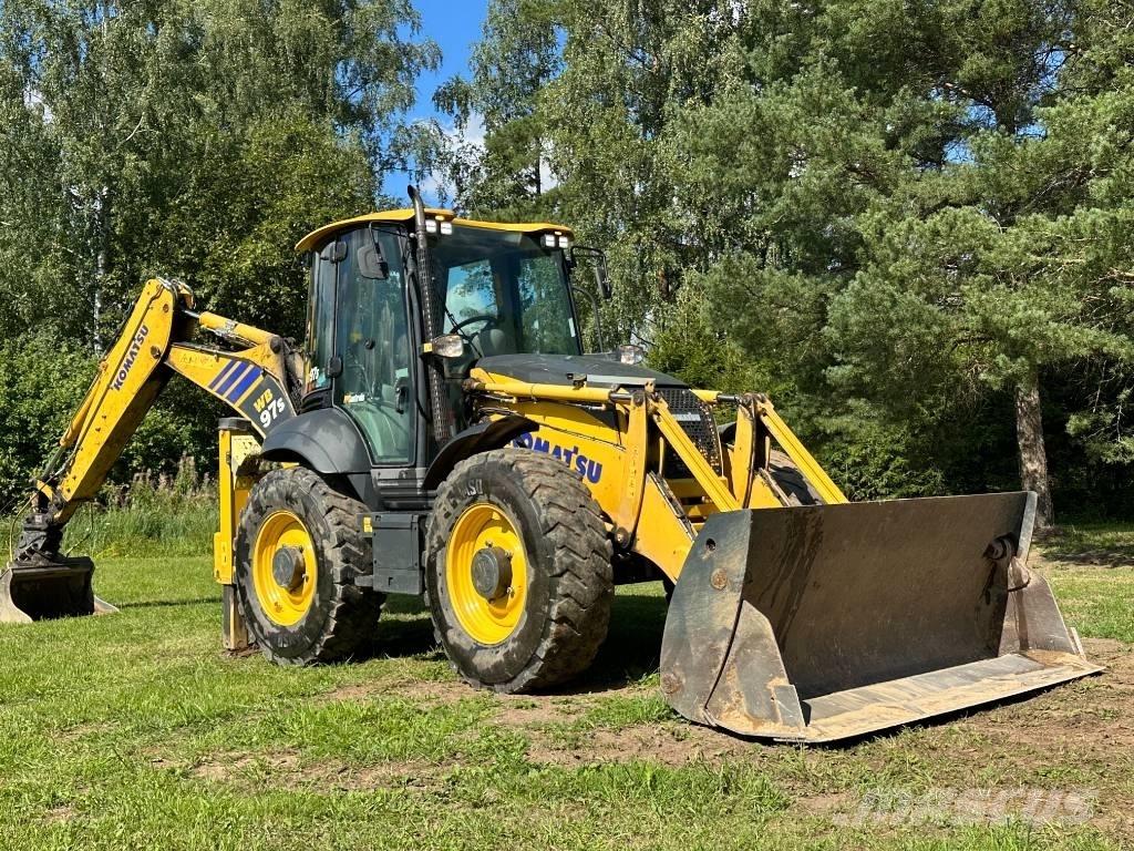 Komatsu WB 97 S-8 Utovarni rovokopači