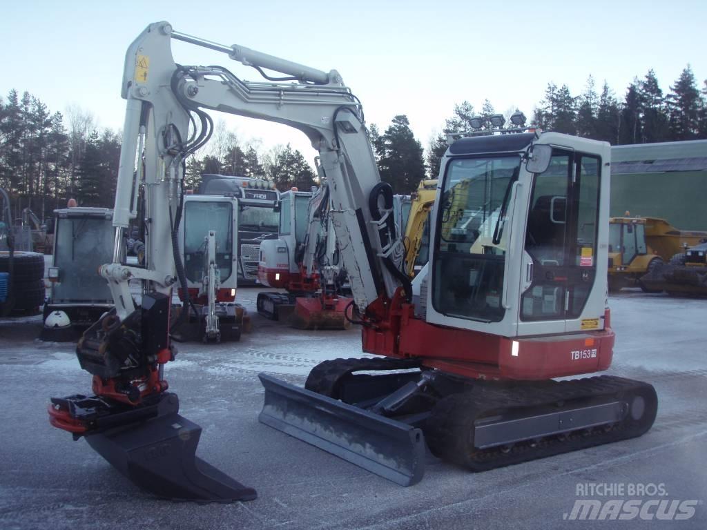 Takeuchi TB153FR Mini bageri <7t