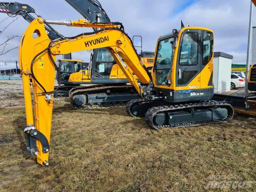 Hyundai R60CR-9A Mini bageri <7t