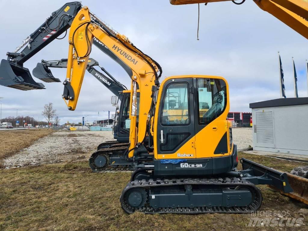 Hyundai R60CR-9A Mini bageri <7t