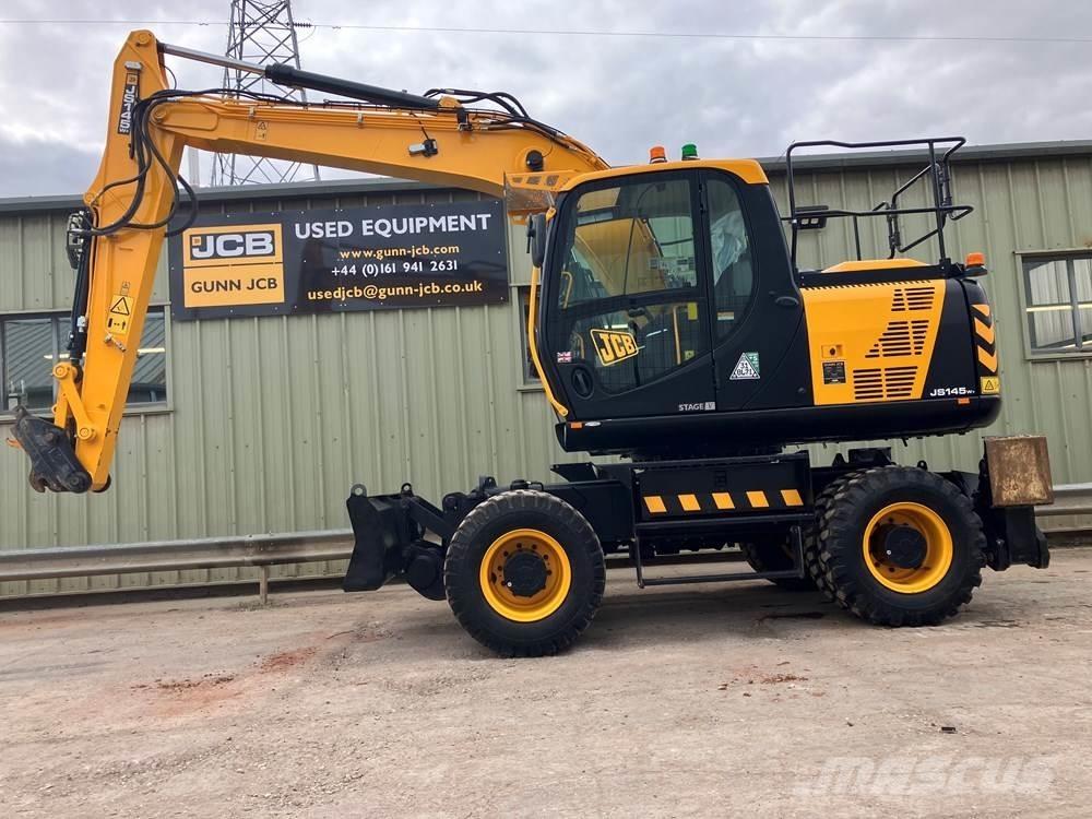 JCB JS145W Bageri na kotačima