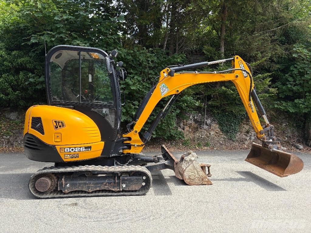 JCB 8026 CTS Mini bageri <7t