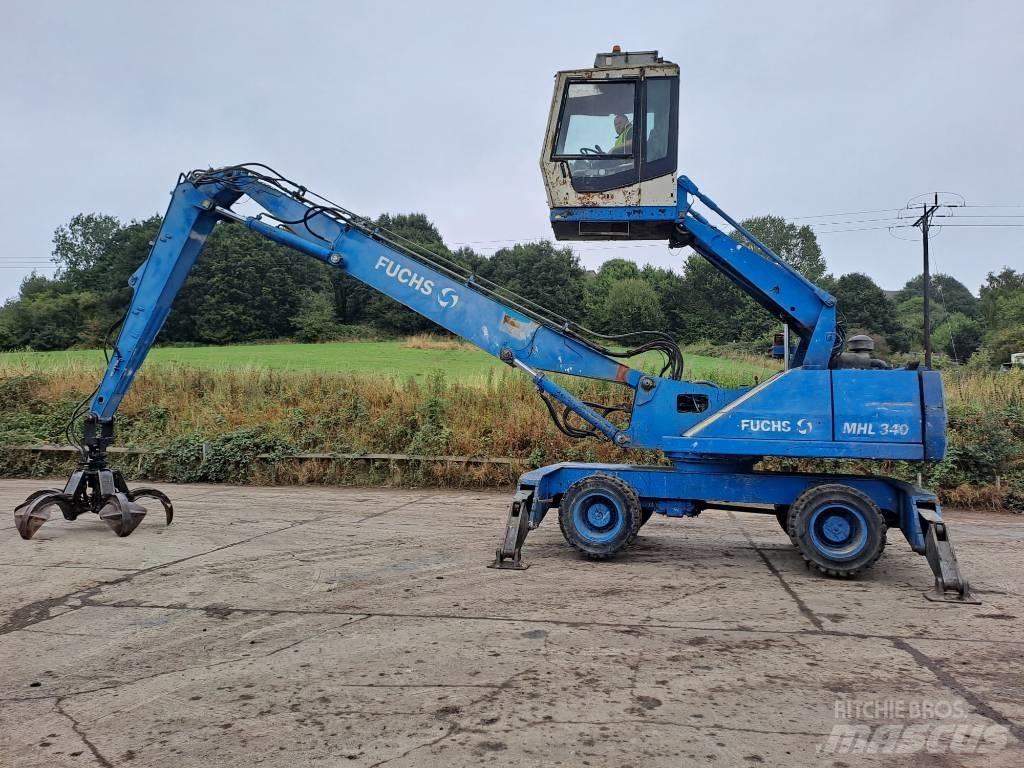Fuchs MHL 340 Bageri za manipuliranje materijalom / otpadom